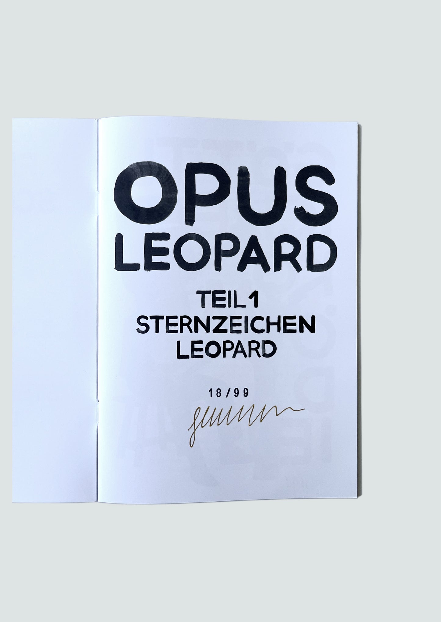 OPUS LEOPARD - Sternzeichen Leopard