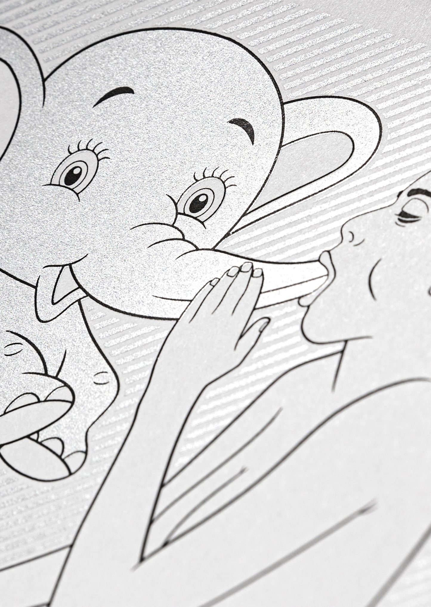 Just Love Silver (Siebdruck)