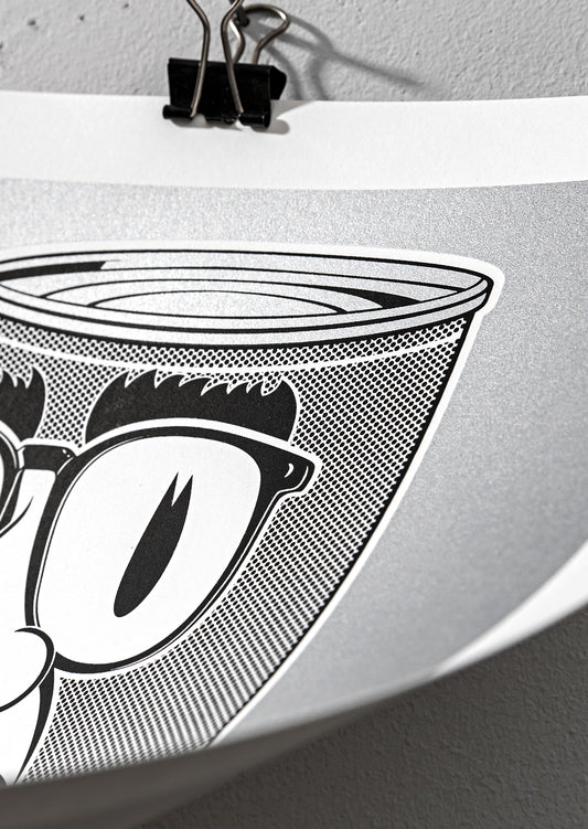 WOKASOMA Soup Silver (Siebdruck)