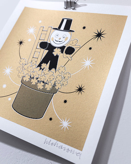 Golden Chimney Sweeper (Siebdruck)