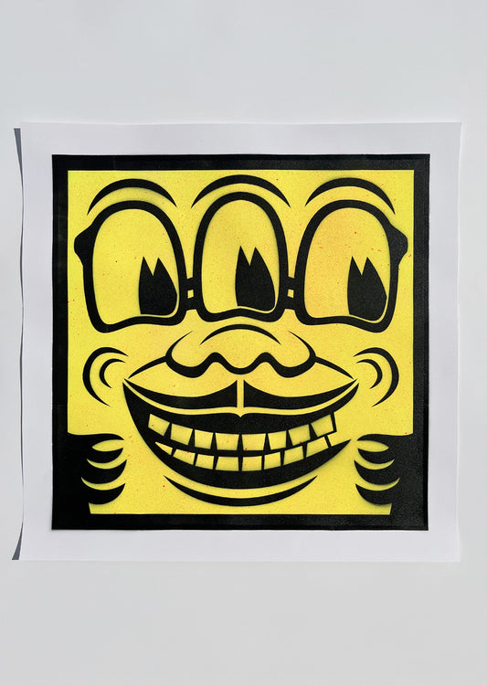 Keith (Yellow-Pink) Stencil-Variante, 2026