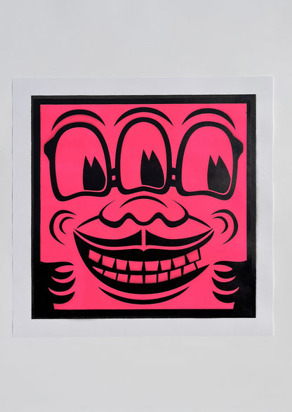 Keith (Pink) Stencil-Variante, 2026