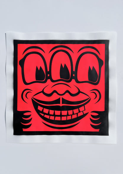 Keith (FireRed) Stencil-Variante, 2026