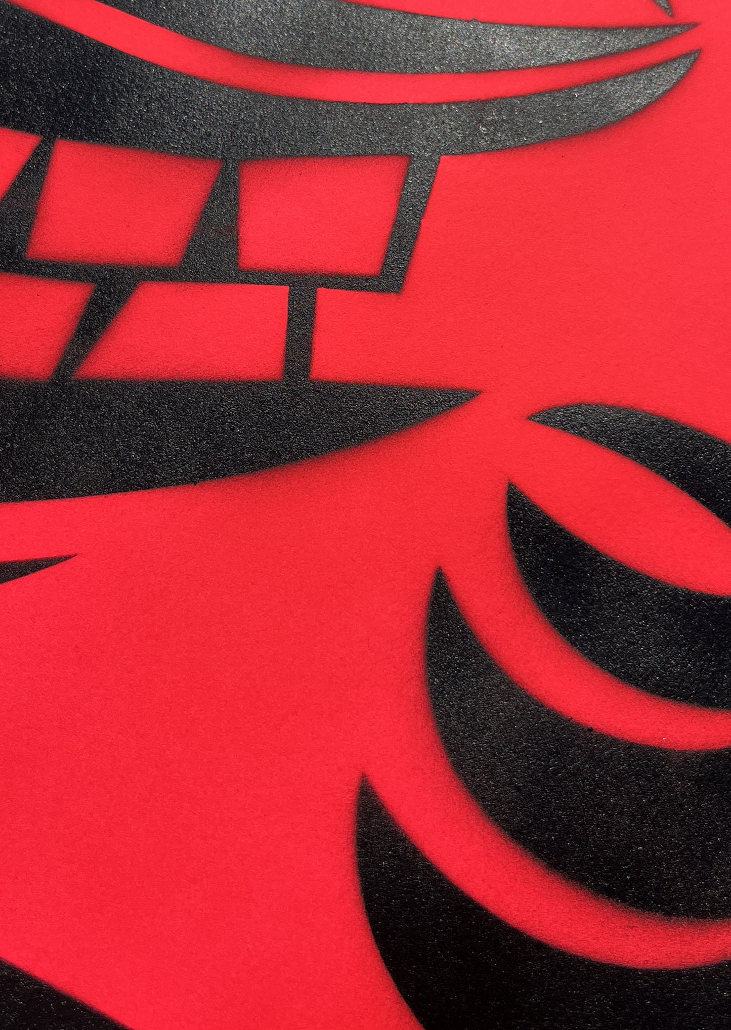 Keith (FireRed) Stencil-Variante, 2026