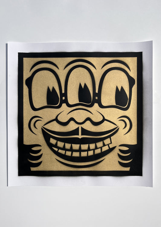 Keith (Gold) Stencil-Variante, 2026