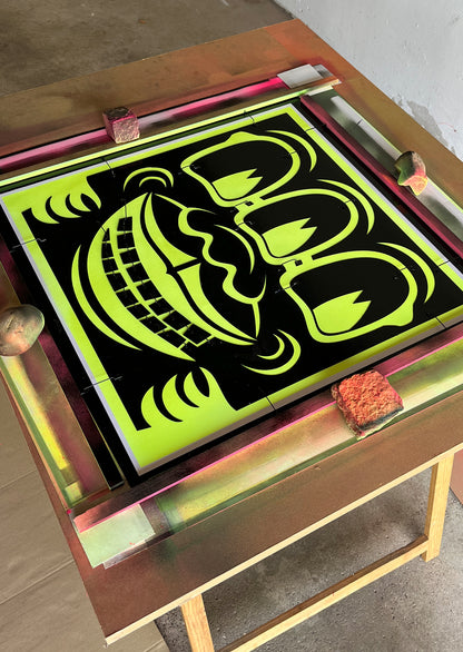Keith (Yellow-Pink) Stencil-Variante, 2026