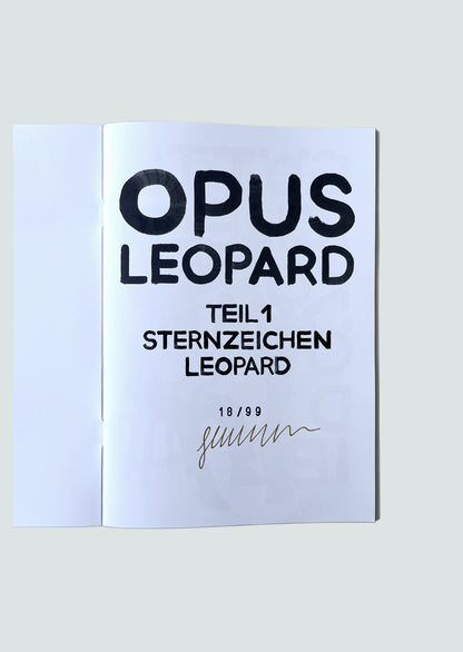 OPUS LEOPARD - Sternzeichen Leopard
